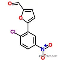 Molecular Structure of 329222-78-8 (5-(2-Chloro-5-nitro-phenyl)-furan-2-carbaldehyde)